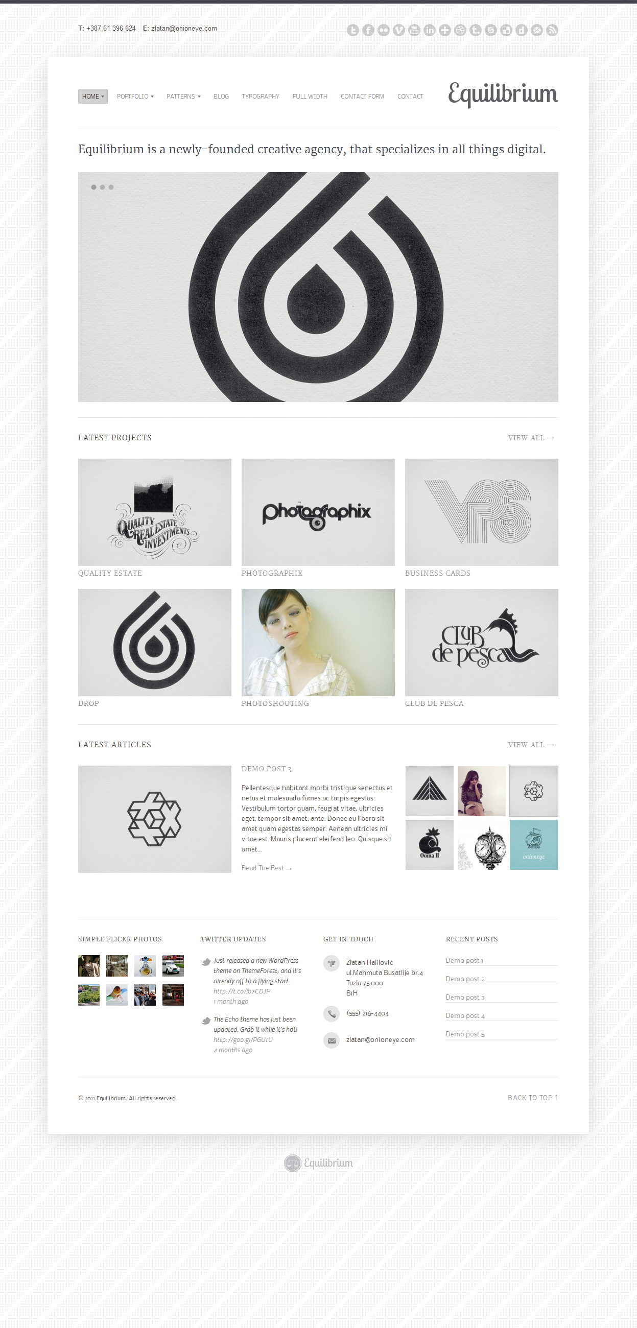 Equilibrium WP Theme – Firefly